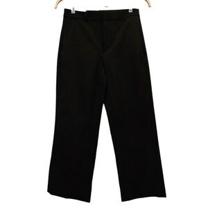 Banana Republic Sloan Straight Ankle Pant Black High Rise Size 4 New